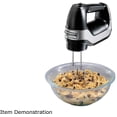thumbnail image 2 of hamilton beach 62651 professional 5 speed hand mixer, standard, black, 2 of 7