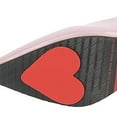 thumbnail image 4 of 4 Paires de Chaussures avant-Pied Antidérapantes Autocollant Rouge Coeur Forme Autocollant Chaussure Poignée Coussin Chaussures Protection de la Semelle, 4 of 9