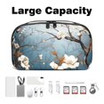 thumbnail image 3 of Tree Digital Storage Bag with Oxford Cloth Material - Waterproof USB Pouch, Digital Pouch, Cable Organizer Storage for Cell Phone Charger Cord - 5.9x9.44x3.14 in, 3 of 6