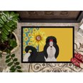 thumbnail image 3 of Carolines Treasures WDK5485MAT 18 x 27 in. Summer Sunflowers Black & White Shih Tzu Indoor or Outdoor Mat, 3 of 5