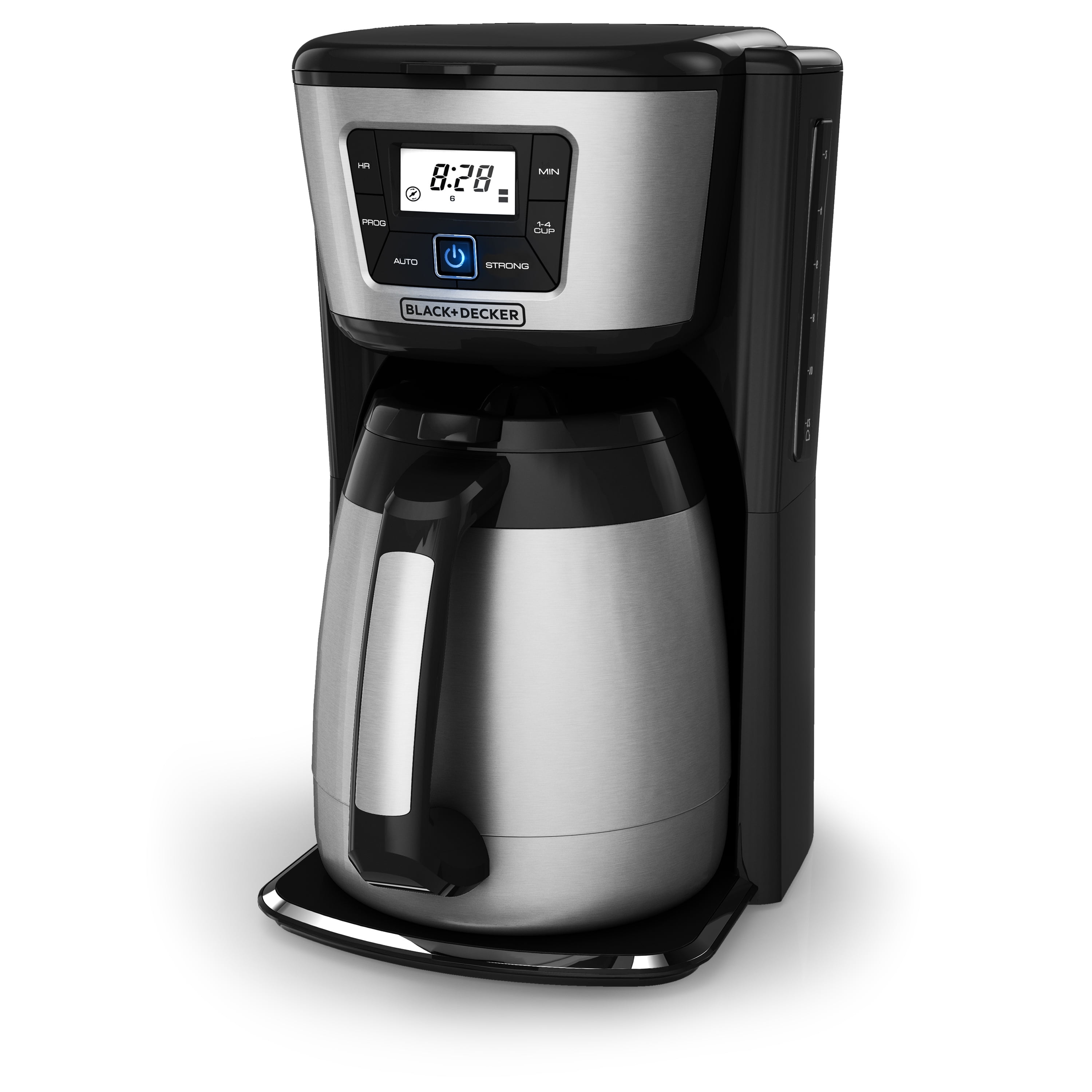 BLACK+DECKER 12Cup* Thermal Coffeemaker, Black/Stainless Steel