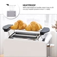 thumbnail image 3 of KONTONTY 1 Set Toaster Machine Covers For Home Use With Heatproof Handles And Dustproof Protection, 3 of 8