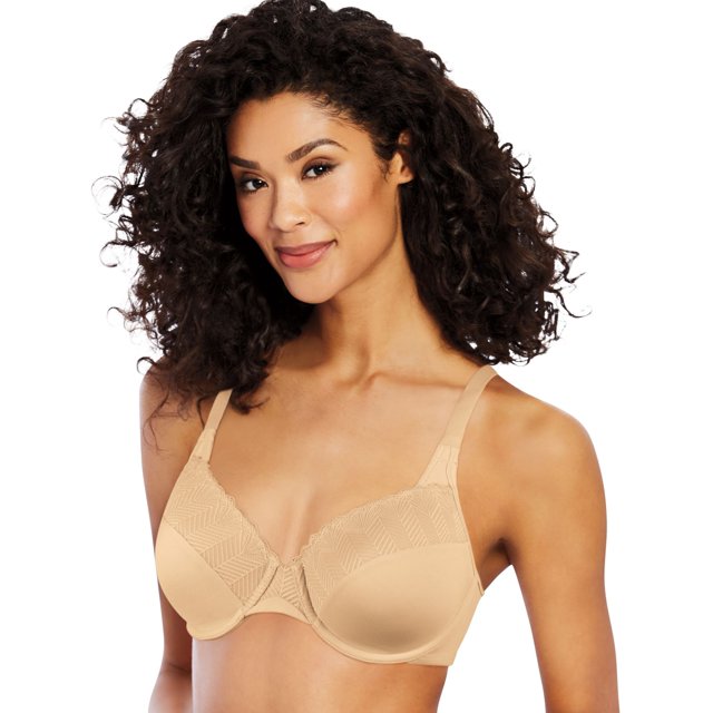Bali Womens Passion For Comfort Smoothing and Light Lift Underwire Bra, 34DD
