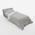thumbnail image 3 of Summer Duvet Cover Set, Exotic Flourish with Magnolia Hibiscus Blossom Butterflies Palm Leaves Aloha, Bedding Set with Shams and Fitted Sheet, 3 Sizes, by Ambesonne, 3 of 3