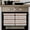 Reddish brown, gray, khaki, variant on Khaki Grey Striped 1 Pack Kitchen Towel, Water Absorbent Dish Towel, Farmhouse Stripes Modern Abstract Art Decorative Hand Towels - Quick Drying Cloth for Cooking Baking, 18x28 Inch