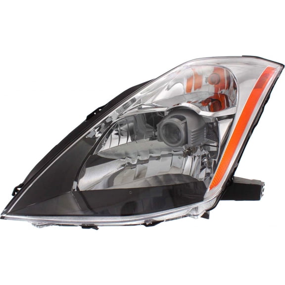 KarParts360 For Nissan 350Z Headlight Assembly 2003 2004 2005 Driver Side | w/ Bulbs | NI2502146