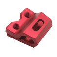 thumbnail image 3 of Durable And Stylish CNC Aluminum Front Brake Cable Clamp Line Bracket For CRF 250R / X / RX 65 85 125 - Red, 3 of 8