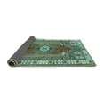 thumbnail image 2 of Ahgly Company Indoor Square Persian Turquoise Blue Traditional Area Rugs, 5' Square, 2 of 4