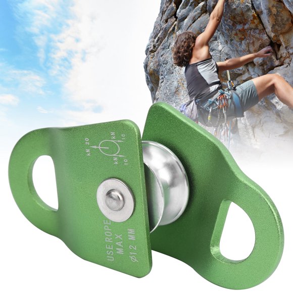 Polea de Escalada de Roca, Polea de Cojinete de 20 kn, Polea de Placa Lateral, Polea de Placa Lateral de Trepadora, Para Aventura de Trepapor de Roca Al Aire Libre
