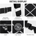 thumbnail image 4 of KXF Multi Pockets Waterproof Nylon Crossboby Bag for Women Roomy Tote Travel Shoulder Bag Handbag Purse, 4 of 7