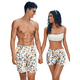thumbnail image 1 of SET DE 2 SHORT EN PAREJA TRAJES DE BAÑO HOMBRE Y MUJER UNITALLA, 1 of 5