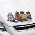 thumbnail image 4 of New Arrival Funny Cartoon Car Sticker Football Player Pattern Sticker Waterproof Decals, 4 of 7