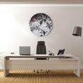 thumbnail image 4 of Empire Art Direct "Sundown" Circular Canvas Round Wall Art, 32" Diameter, Ready to Hang, 4 of 8