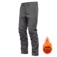 thumbnail image 3 of lcziwo Mens Relaxed Fit Cargo Pant Multi Pocket EDC Fishing Hiking Pants Water Resistant Beach Wide Leg Work Pants Gray XXL, 3 of 10