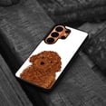 thumbnail image 4 of WIRESTER Shockproof Soft Rubber Cover Case for Samsung Galaxy S26 Ultra 6.9" 2026, Brown Toy Poodle Dog, 4 of 5