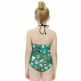 thumbnail image 4 of Animal Crossing Girls One Piece Swimsuits Quick Dry Bathing Suit Swimwear Swimming Suit 11-13Y(160cm), 4 of 8