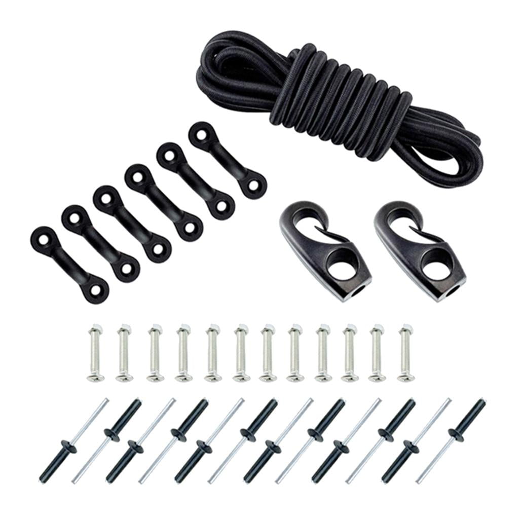 6 Kayak Pad Eyes Bungee Kit Pad Eye 