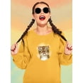 thumbnail image 2 of Ugly Cat Sweatshirt Women -Kayomi Harai Designs, Female 3X-Large, 2 of 4
