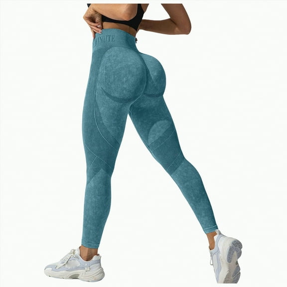 UAYOTSE 3D Compression Leggings Cellulite Leggings Women High Waist Seamless Push Up Opaque Sport Pants for Yoga and Fitness(Style4-Dark Green,XL)