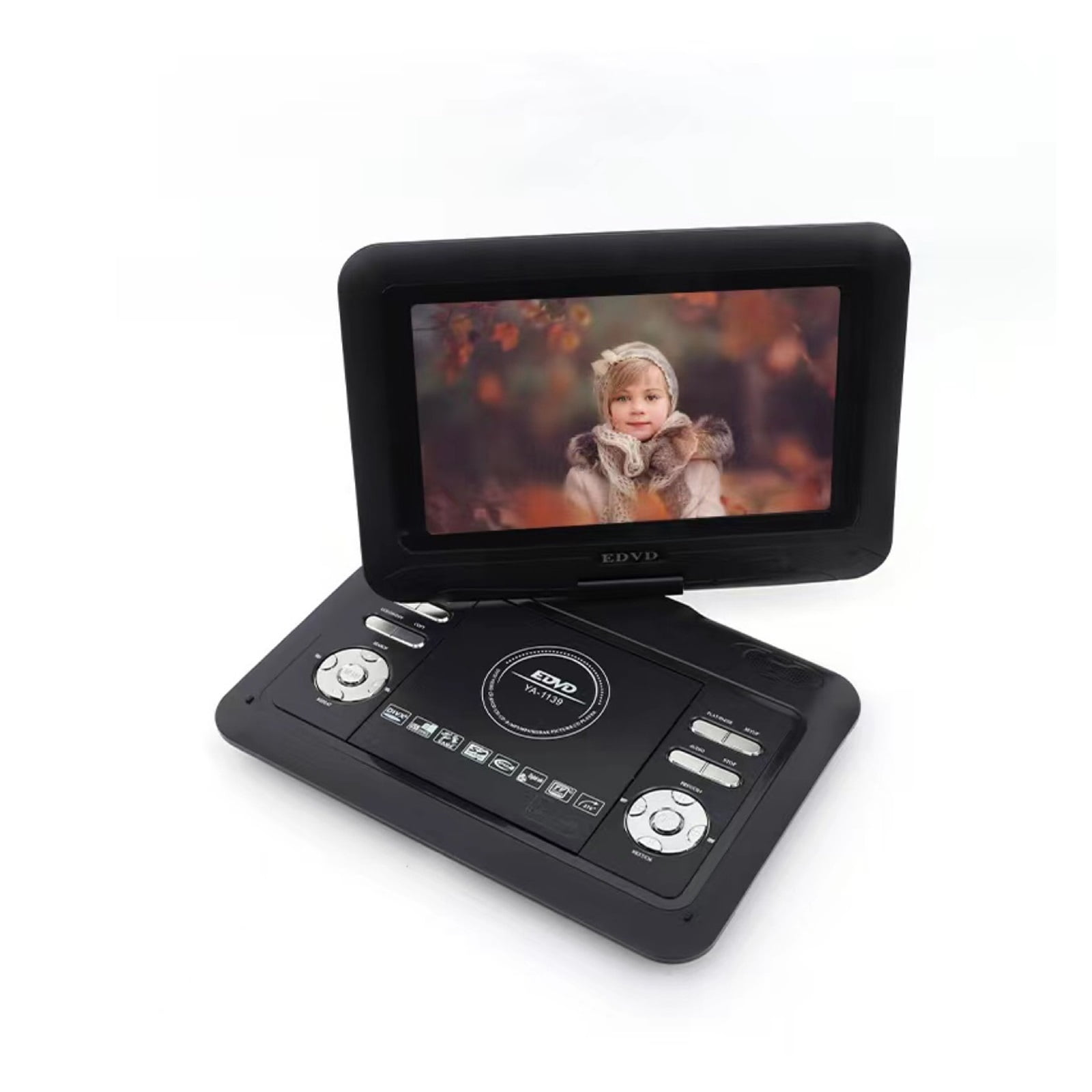 Portable Compact DVD Disc Player Mobile Multimedia Entertainment Device
