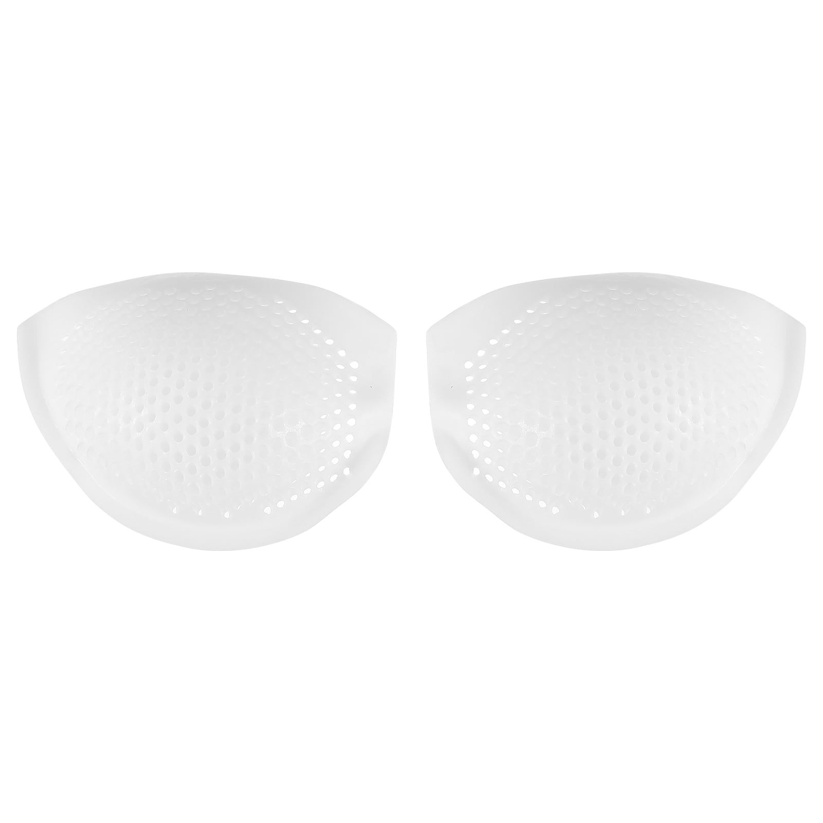 1 Pair Silicone Bra Inserts Pads Breathable Breast Enhancers Inserts ...