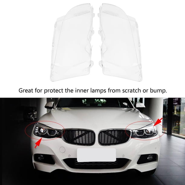 Par De Cubiertas Protectoras Transparentes Para Faros Delanteros De Toyota Tacoma 2005-2011