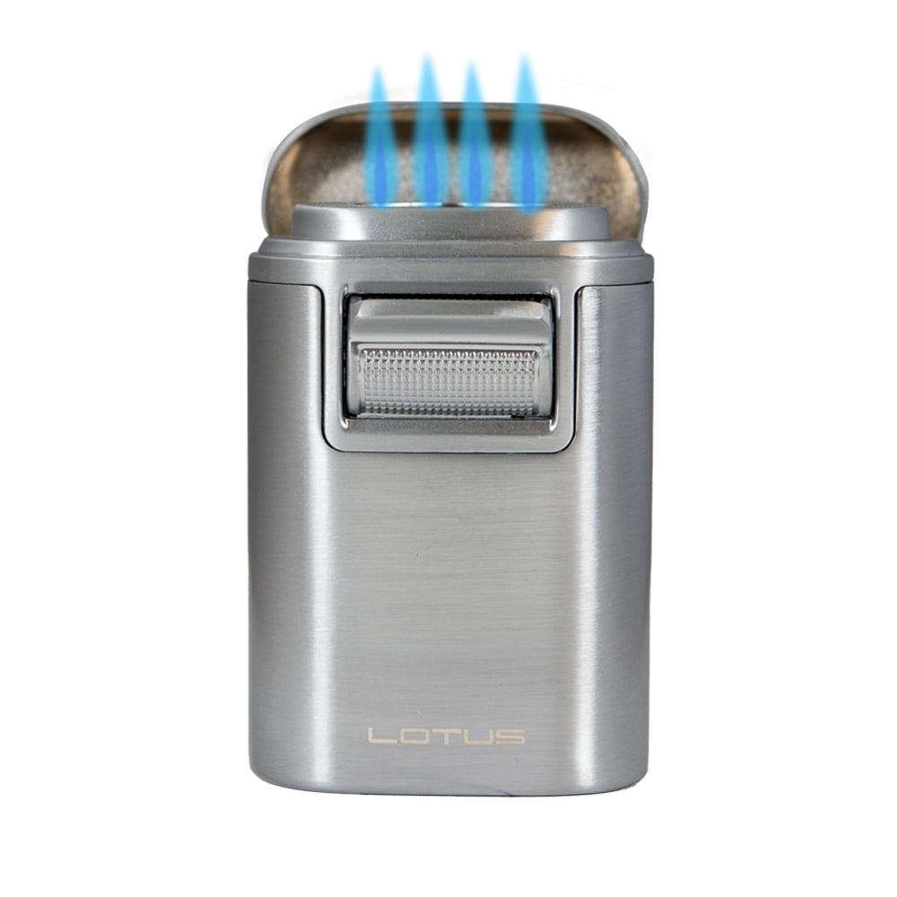 Lotus Brawn T7 Quad Torch Lighter-Chrome
