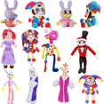thumbnail image 2 of The Amazing Digital Circus Pomni Jax Plush Toy Anime Cute Theater Rabbit Doll StuffedCartoon Clown Christmas Kids Gifts, 2 of 5