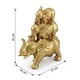 thumbnail image 5 of Elefante decorativo dorado Creaciones Dekora  22cm, 5 of 5