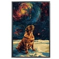 thumbnail image 2 of Chinook Dog Art Print Poster, Wall art Canvas Painting Decor, Dog Pop Starry Night Art Home Decor Artwork For Bedroom Living Room Bathroom Décor, 2 of 6