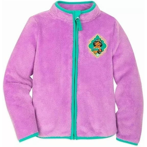 Disney Jasmine Zip Fleece Jacket for Kids - Size 2