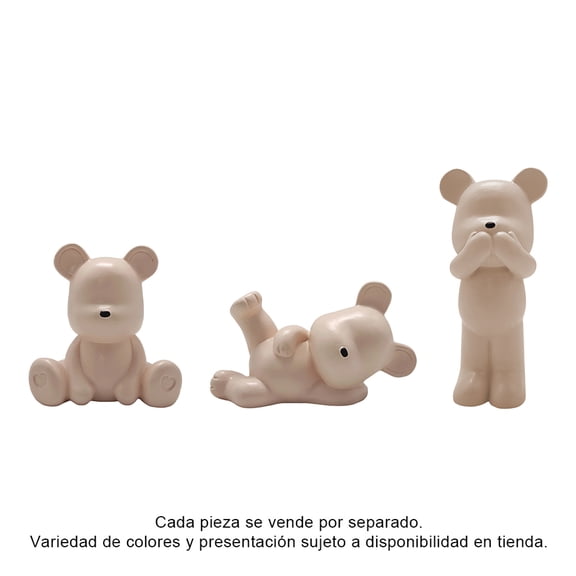 Osos Prichos Pink de Cerámica Decoración 1 Pieza