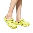 thumbnail image 5 of Summer Breathable Unisex Clogs with Arch Support, Lightweight Garden Beach Shoes for Women and Men(Green,8.5), 5 of 8