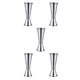 thumbnail image 3 of Matsuzay Coctelera doble de acero inoxidable, taza medidora de 30ml/60ml, Jigger, herramienta de medición precisa, utensilios de cocina, barra plateada Type2 NO2 Matsuzay CBP094743, 3 of 5