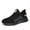 Black White, variant on GHFKKB Men's Running Shoes Ultra-Light Breathable Walking Non-Slip Casual Sneakers