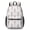Unicorn and Seahorse, variant on Unicorn and Star White Pattern 17" School Backpacks for Teens,Waterproof Oxford Fabric,S-Shape Padded Straps for School,Travel,Hiking,Camping
