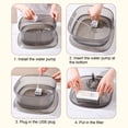 thumbnail image 2 of CSChome Pet Water 5000ML Pet Water Dispenser Multi-layer Filtration USB Powered Low Noise with Filter Waterproof Pet Water, 2 of 7