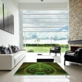 thumbnail image 6 of Ahgly Company Indoor Rectangle Patterned Dark Lime Green Area Rugs, 7' x 9', 6 of 6