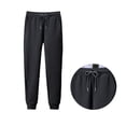 thumbnail image 3 of Txlixc Pantalones de hombre, pantalones de cintura alta de color sólido, cuerda para adultos Txlixc moda, 3 of 7