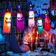 thumbnail image 2 of Luces interiores,Decoración de de cadena de sombrero de Halloween,Luz de linterna de jardín de Halloween al aire libre LED,Linterna de cadena impermeable fiesta de luz Gloria Luces interiores, 2 of 5