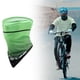 thumbnail image 5 of Pañuelo para ciclismo, polaina para el cuello, mascarilla, pasamontañas, bufanda, diadema a prueba de polvo para Verde, 5 of 9