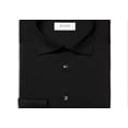 thumbnail image 2 of Eton Slim Fit Four Way Stretch Solid Dress Shirt Black Size 14.5R, 2 of 3