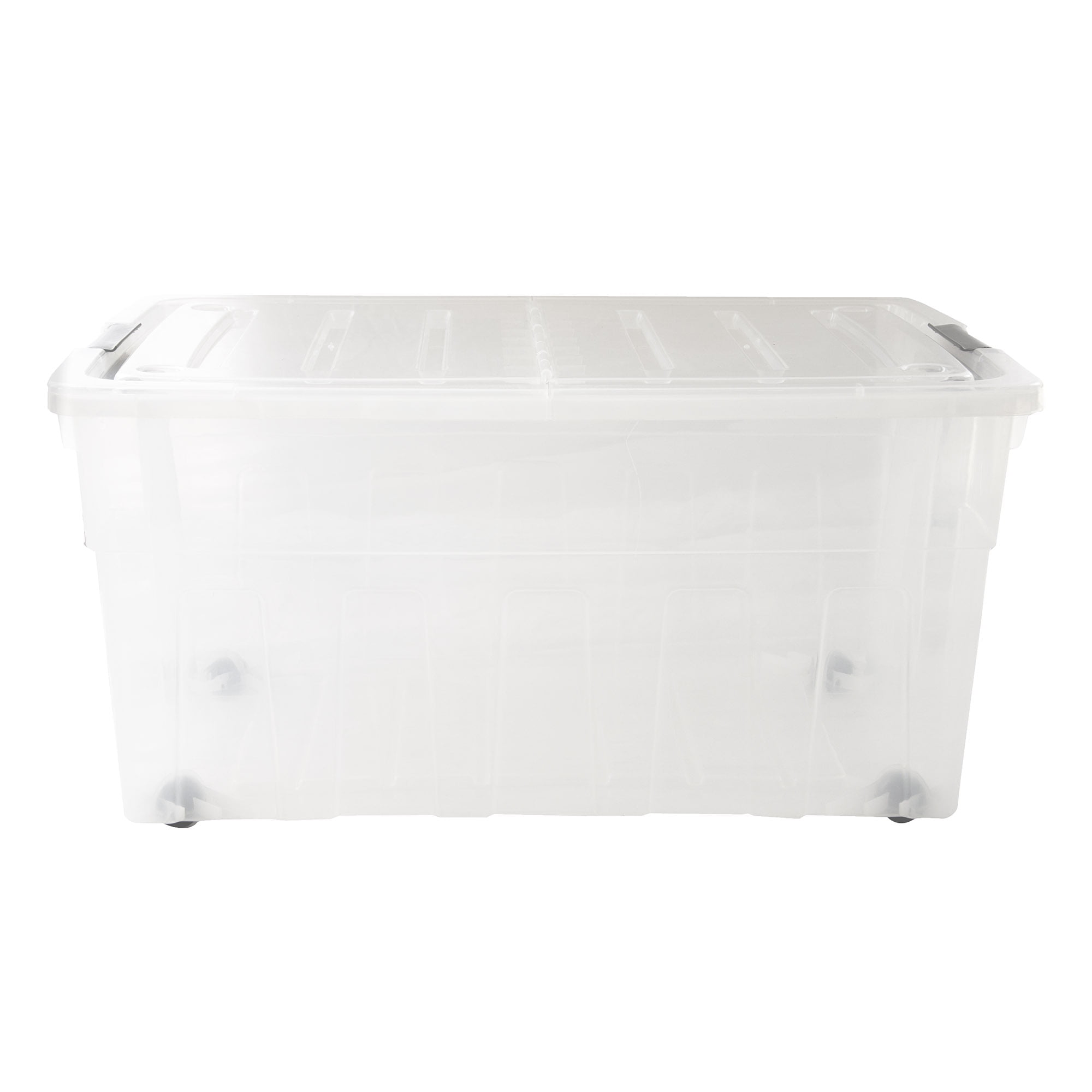 Paragon Plastics 7440/1 120 L, 31.6 G Divided Storage Tote with Wheels