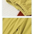 thumbnail image 4 of MEZZALL Girls Ice Silk Pants Elastic High Waisted Casual Trousers For Kids Summer Flowy Stretchy Pants Comfort Toddler Baby Wear 3-4Y, 4 of 4