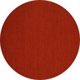thumbnail image 1 of Ahgly Company Indoor Round Abstract Yellow Contemporary Area Rugs, 3' Round, 1 of 4