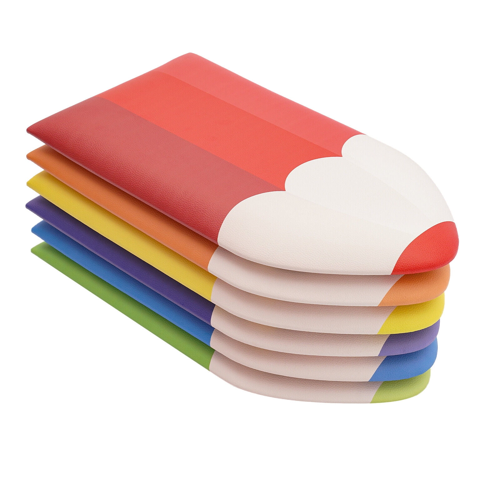 3D Pencil-Shaped Wall Padding Set – Child Safety Corner Guards, 6-Pack, Easy to Install, High-Impact Protection for Toddlers, Colorful and Fun Design for Home, Classroom, and Playrooms