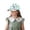 Light Green, variant on shoper Stylish Kid's Baseball Cap with Cartoon Prints for Boys and Girls Sun Adjustable Trucker Hat