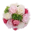thumbnail image 1 of unbranded Ramo De Flores Artificiales Para Con Rosas Elaboradas Y Detalles Románticos En Color Rosa, 1 of 6