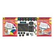 Teacher Created Resources Chalk Brights Accents Board Set, and Daily Warm-ups Printed Book - Your Choice