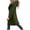 #Green, variant on George Women's Casual Warm Solid Color Loose Long Sleeve Hooded Woolen Coat for Winter,White,Big and Tall Men XL